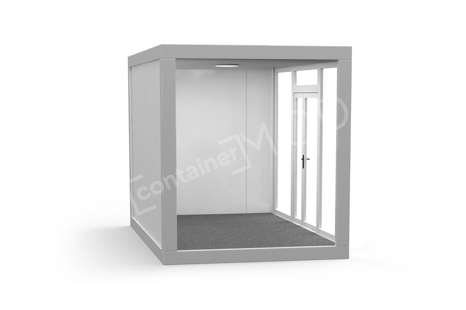 Container Comercial 4m HI-FIX Alb ContainerMod