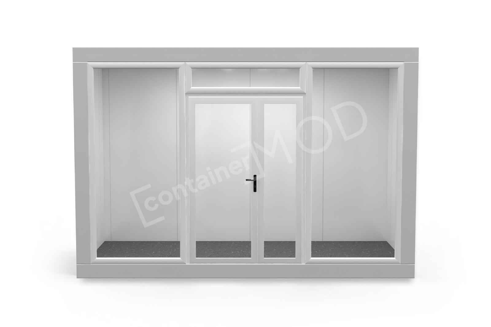 Container Comercial 4m HI-FIX Alb ContainerMod