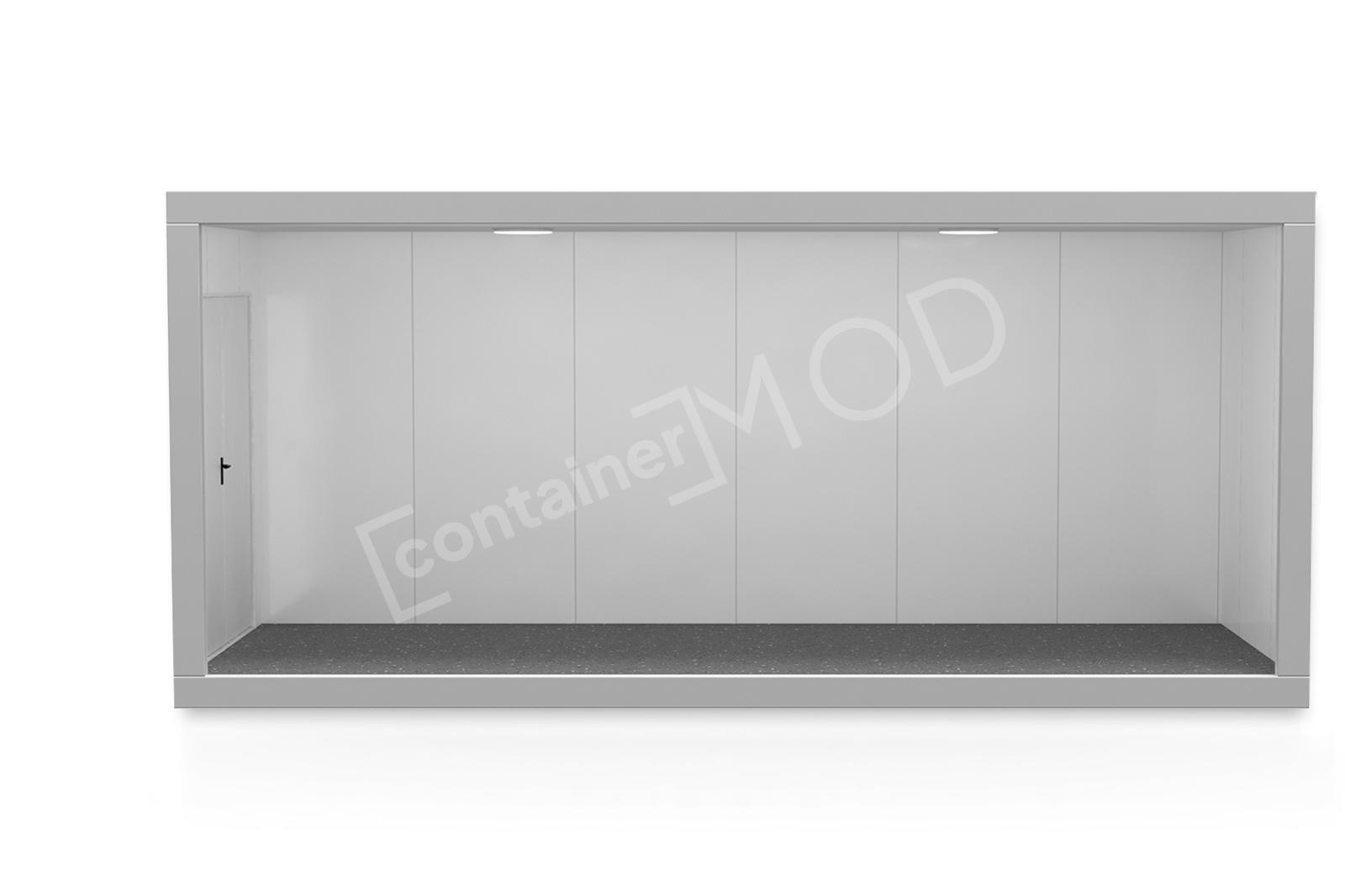 Container Depozitare 6m Alb ContainerMod